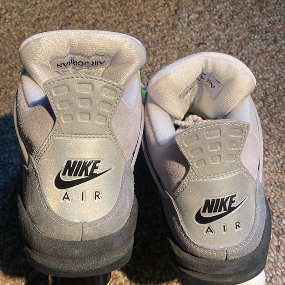 Nike Air Jordan 4 Neon 95 - Picture 4 of 12